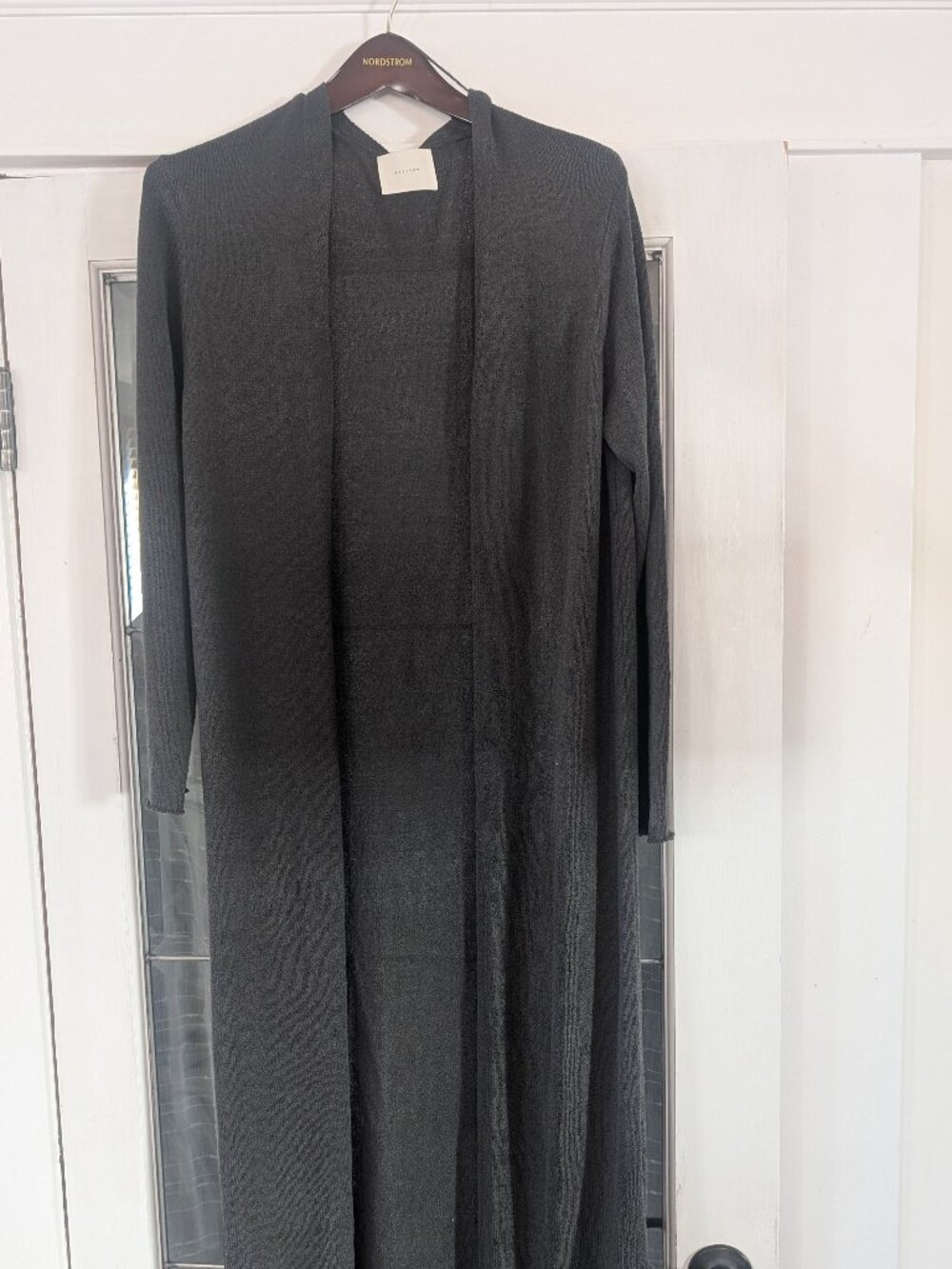 Ankle length cardigan
